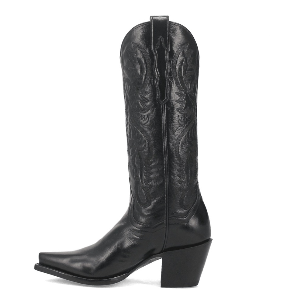 Dan Post ‘Maria’ black leather cowboy boots, size 8.5 - Picture 3 of 16